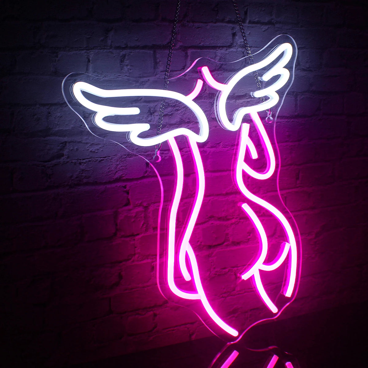 Angel 5V USB LED Neon Sign - Budgetvriendelijk