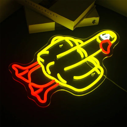 Duck 5V USB LED Neon Sign - Budget Friendly