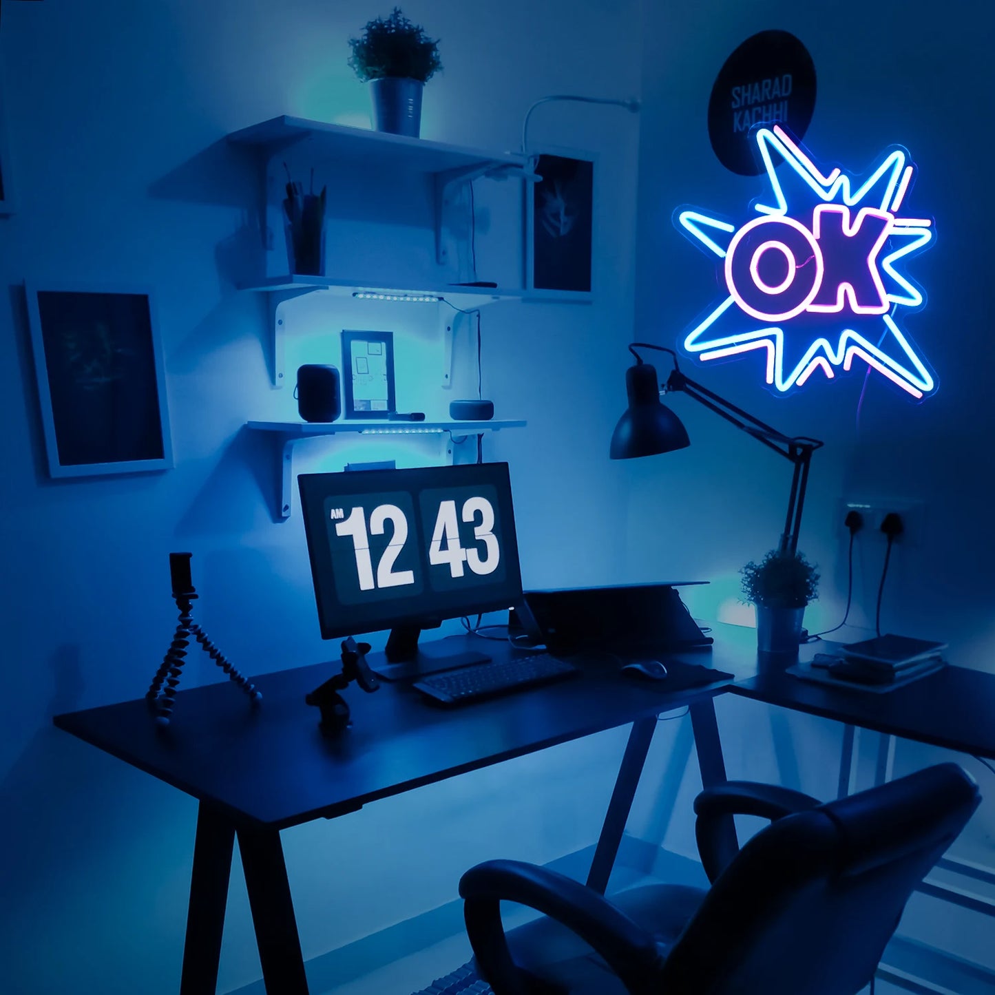 Ok 5V USB LED Neon Sign - Budget Friendly