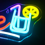 Juice 5V USB LED Neon Sign - Budget Friendly