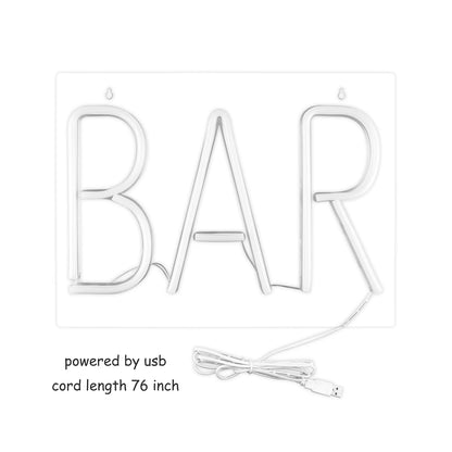 BAR 5V USB LED Neon Sign - Budget Friendly