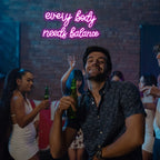 Every Body Needs Balance – LED-neonbord (5 V USB)