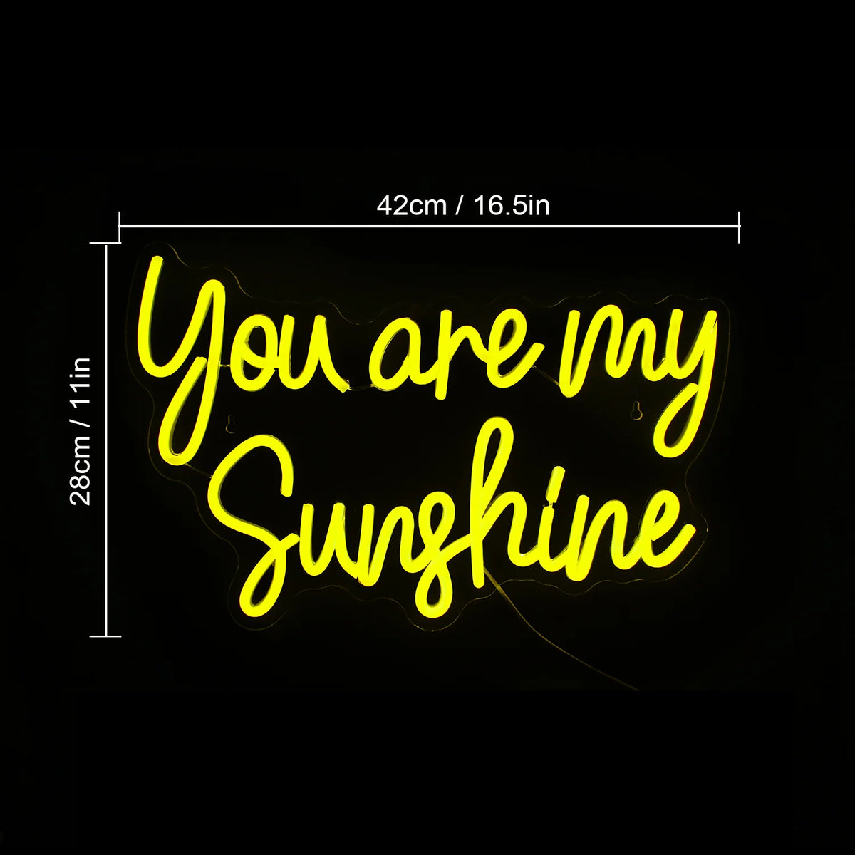 You Are My Sunshine – LED-neonbord (5 V USB)