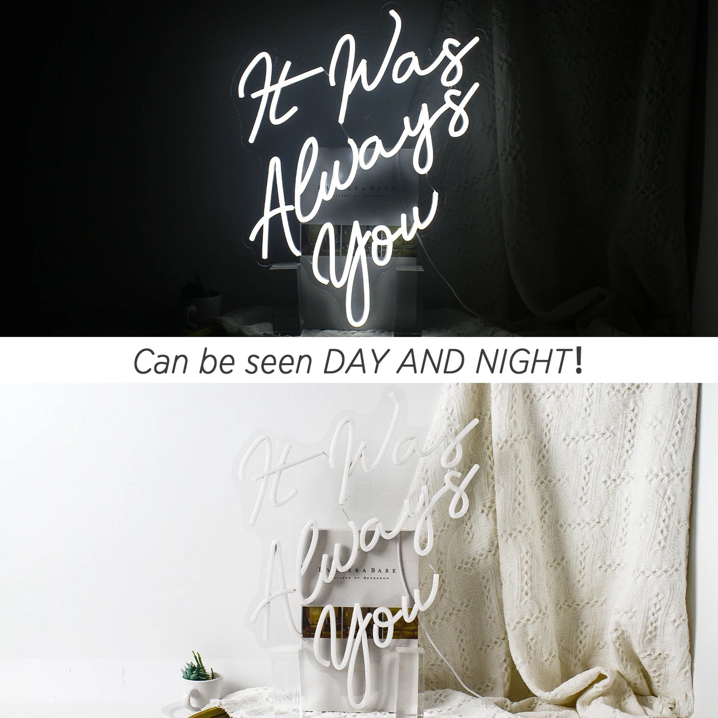It Was Always You 5V USB LED Neon Sign - Budget Friendly