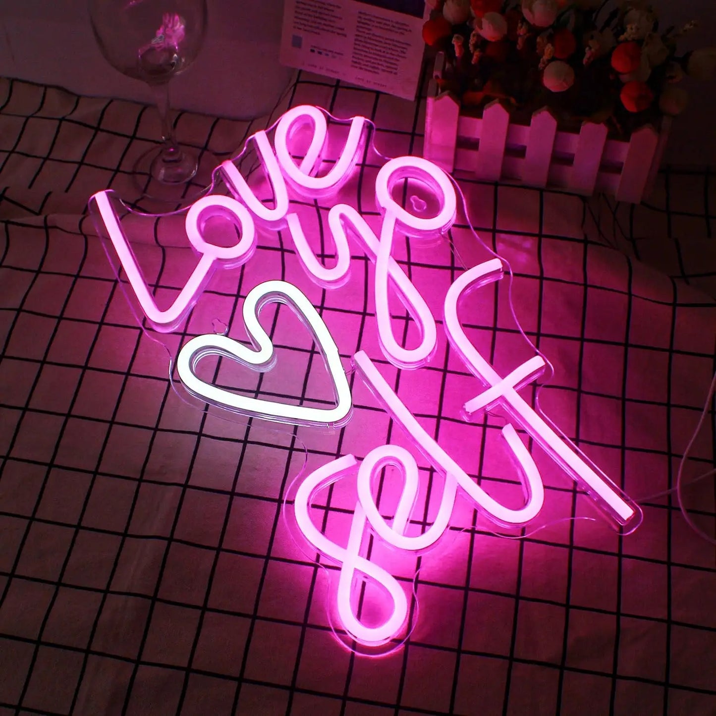 Love Yo Self 5V USB LED Neon Sign - Budget Friendly
