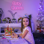 Baby Queen 5V USB LED Neon Sign - Budgetvriendelijk