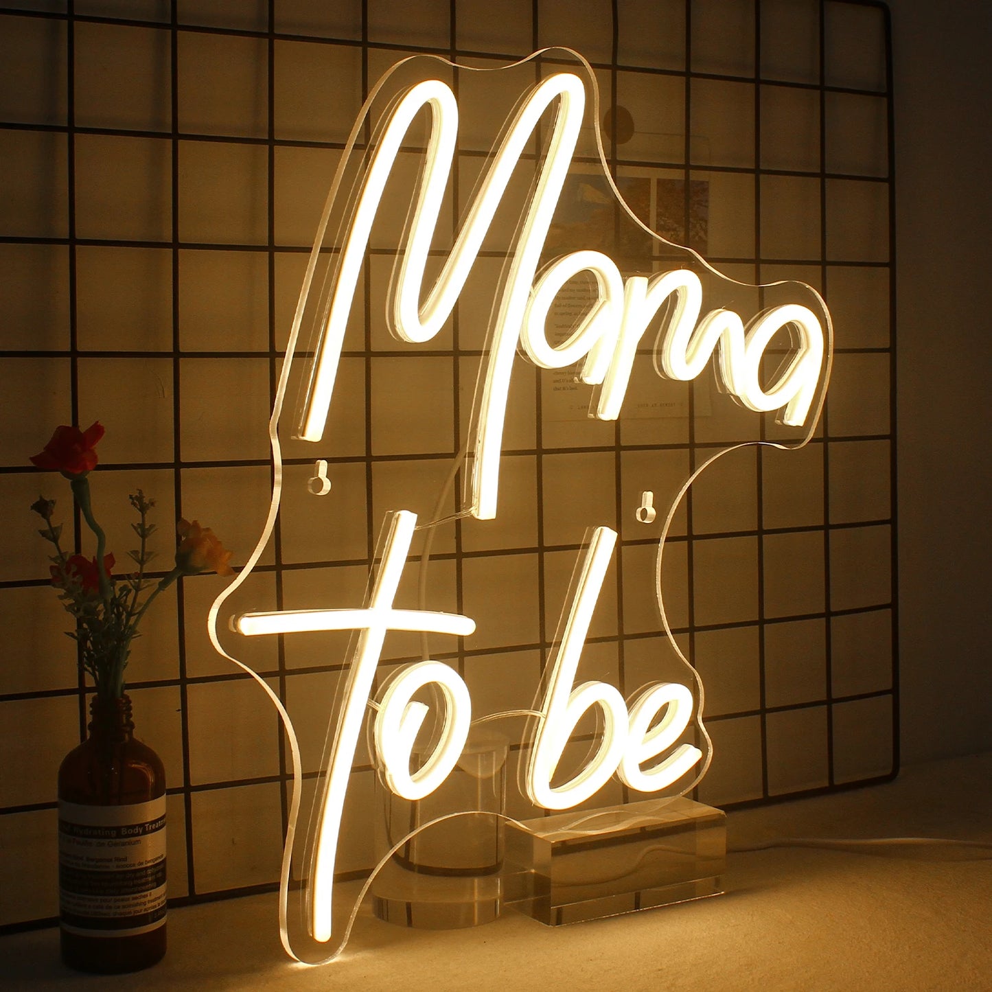 Mama to Be 5V USB LED Neon Sign - Budget Friendly