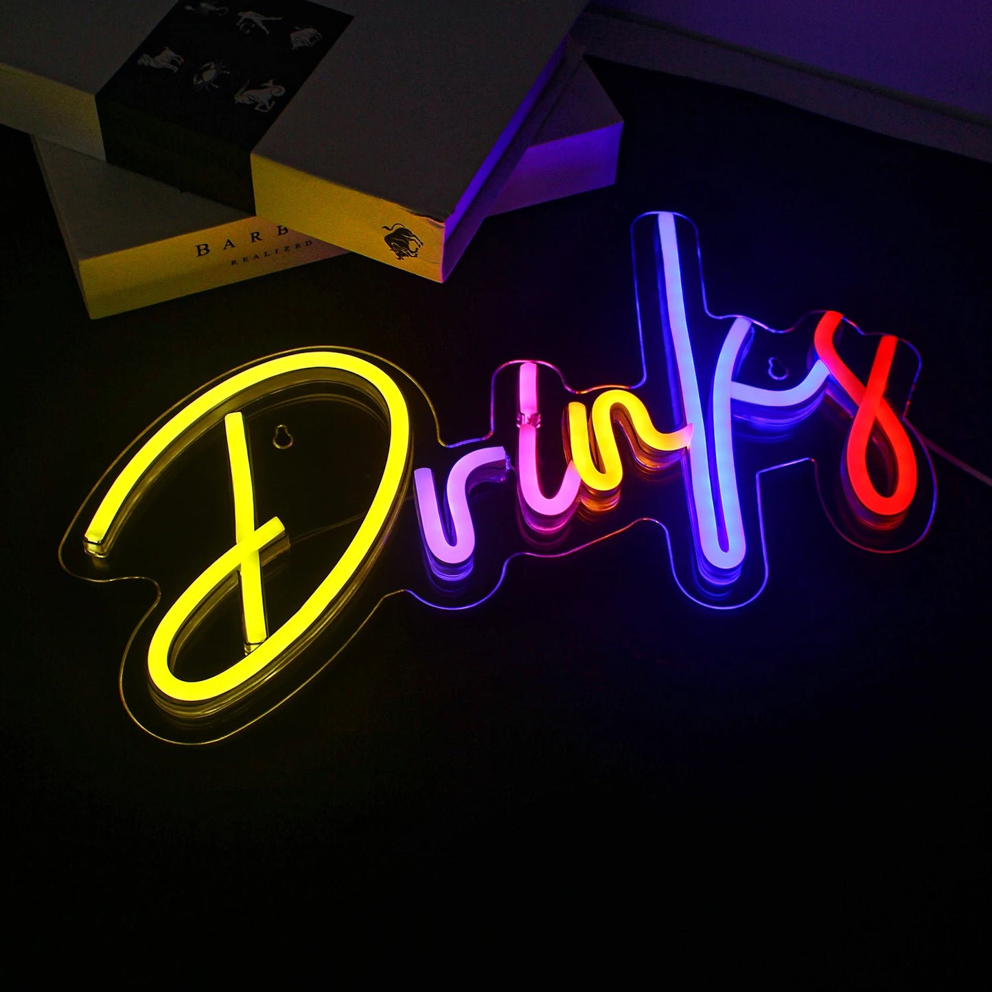 Colorful Drinks 5V USB LED Neon Sign - Budget Friendly