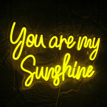 You Are My Sunshine 5V USB LED Neon Sign - Budget Friendly