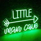 LITTLE man cave – Pijl – LED-neonbord (5 V USB)