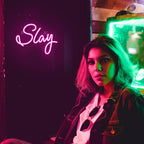 Slay 5V USB LED Neon Sign - Budget Friendly