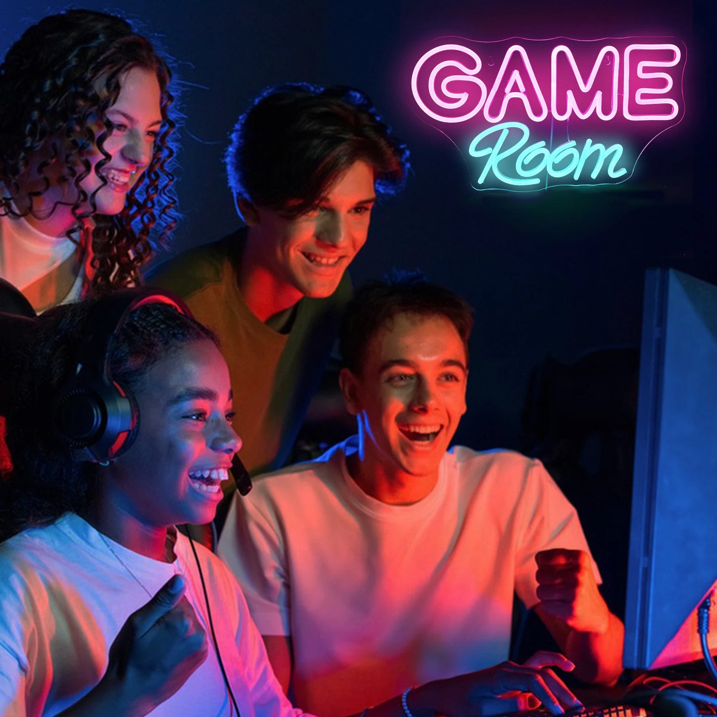 Game Room 5V USB LED Neon Sign - Budget Friendly