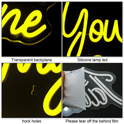 You Are My Sunshine 5V USB LED Neon Sign - Budget Friendly