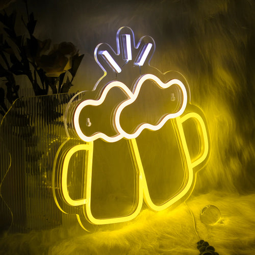 Biermotief – LED-neonreclame (5 V USB)
