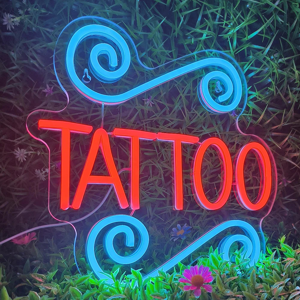 TATTOO 5V USB LED Neon Sign - Budget Friendly