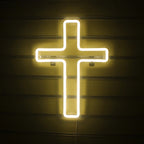 Kruis – LED-neonbord (5 V USB)