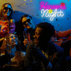 Heavens Night – Hart en ster – LED-neonbord (5 V USB)
