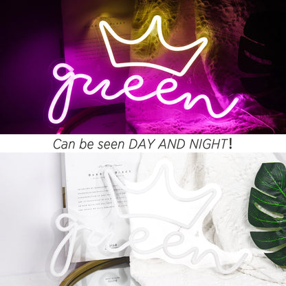 Queen 5V USB LED Neon Sign - Budget Friendly