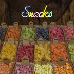 Colorful Snacks 5V USB LED Neon Sign - Budget Friendly