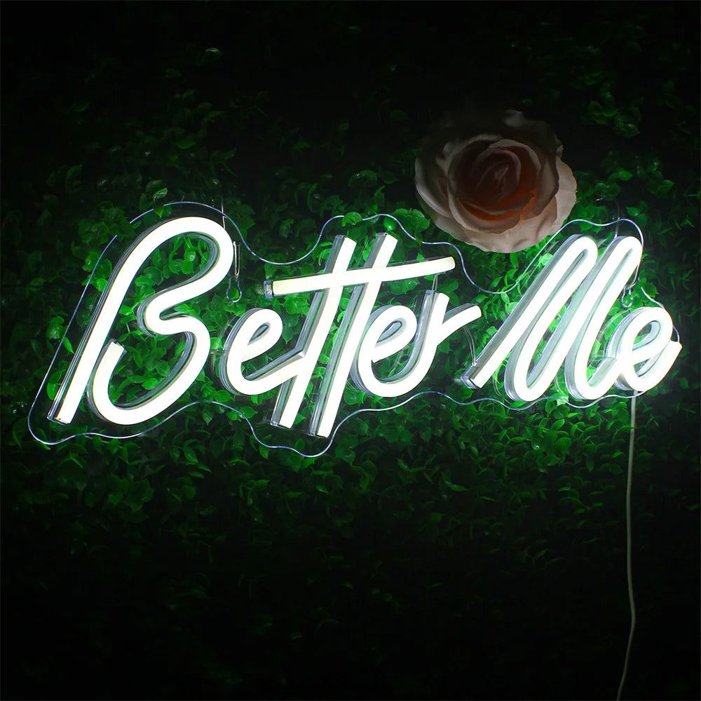 Better Me 5V USB LED Neon Sign - Budget Friendly