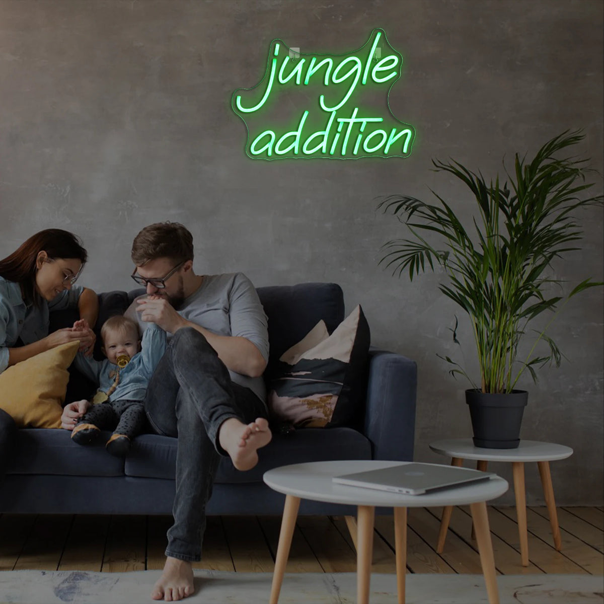 Jungle Addition – LED-neonbord (5 V USB)