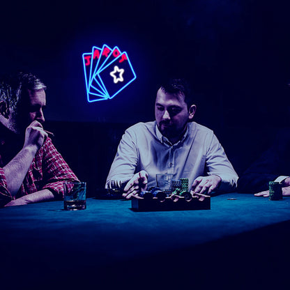 Poker 5V USB LED Neon Sign - Budget Friendly