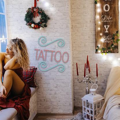 TATTOO 5V USB LED Neon Sign - Budget Friendly