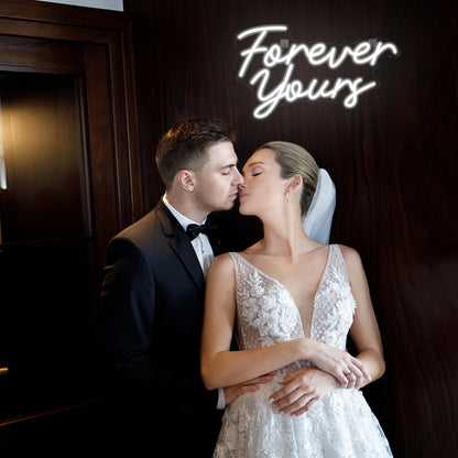 Forever Yours 5V USB LED Neon Sign - Budget Friendly