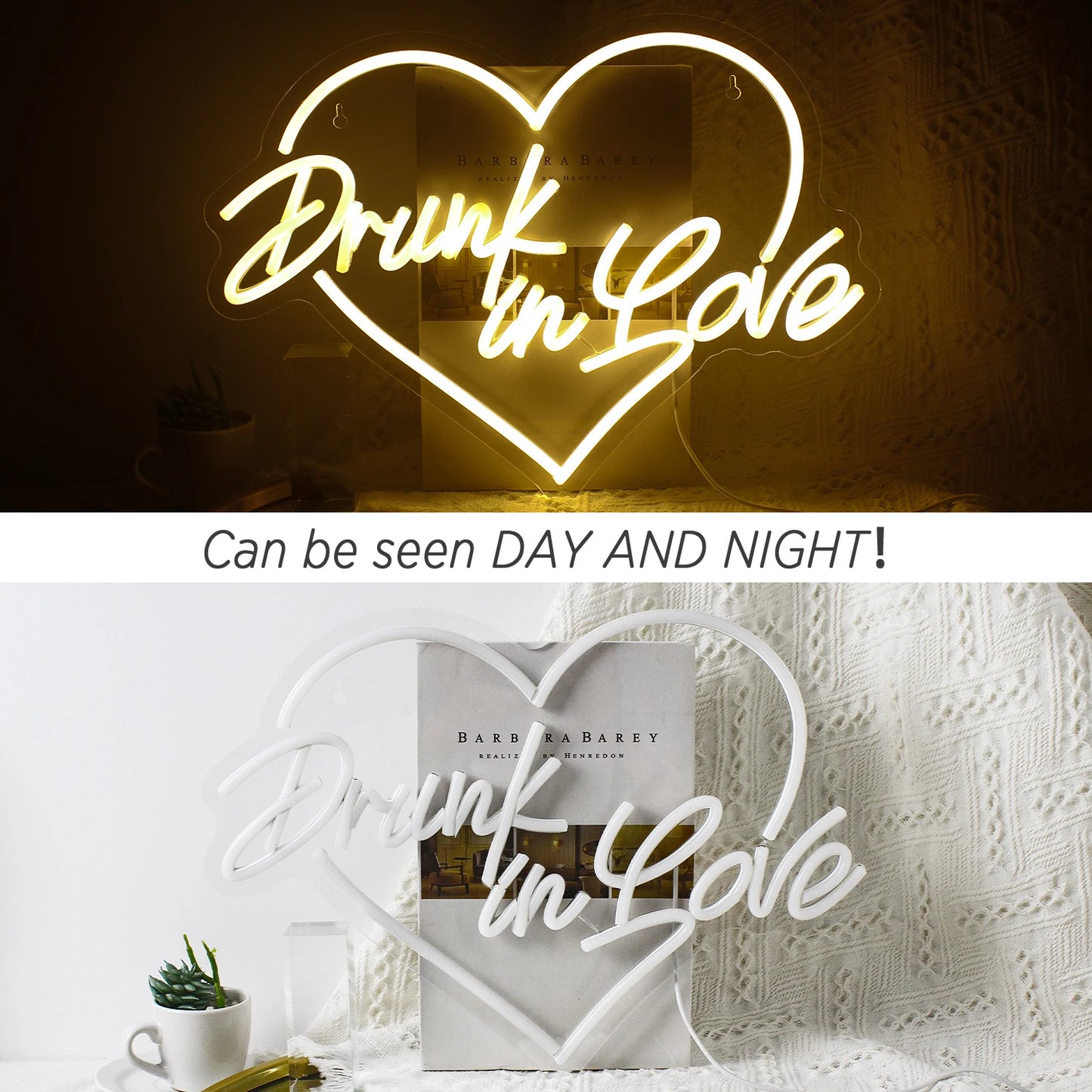 Drunk in Love 5V USB LED Neon Sign - Budget Friendly
