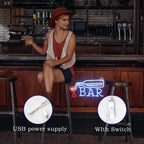 Bar 5V USB LED Neon Sign - Budget Friendly