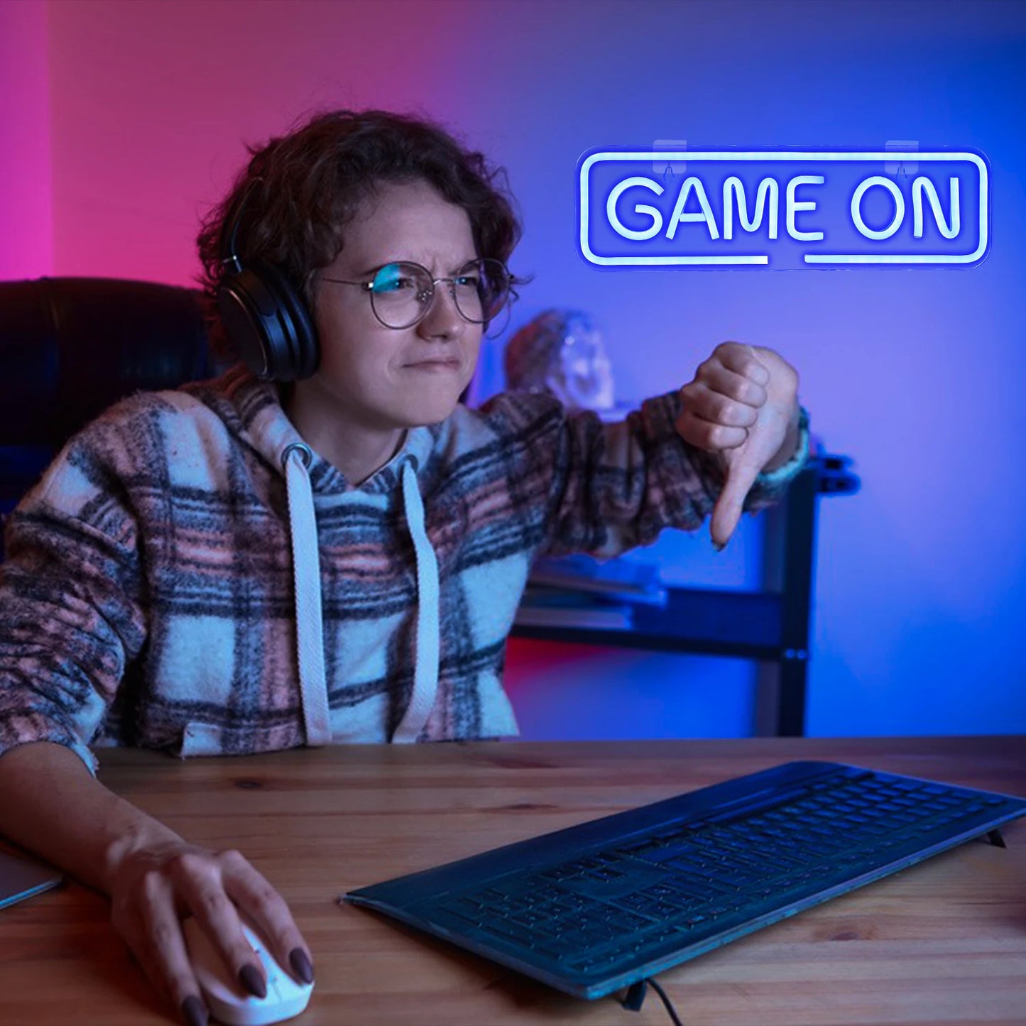 Game Room 5V USB LED Neon Sign - Budget Friendly