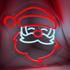 Kerstmotief – LED-neonbord (5 V USB)