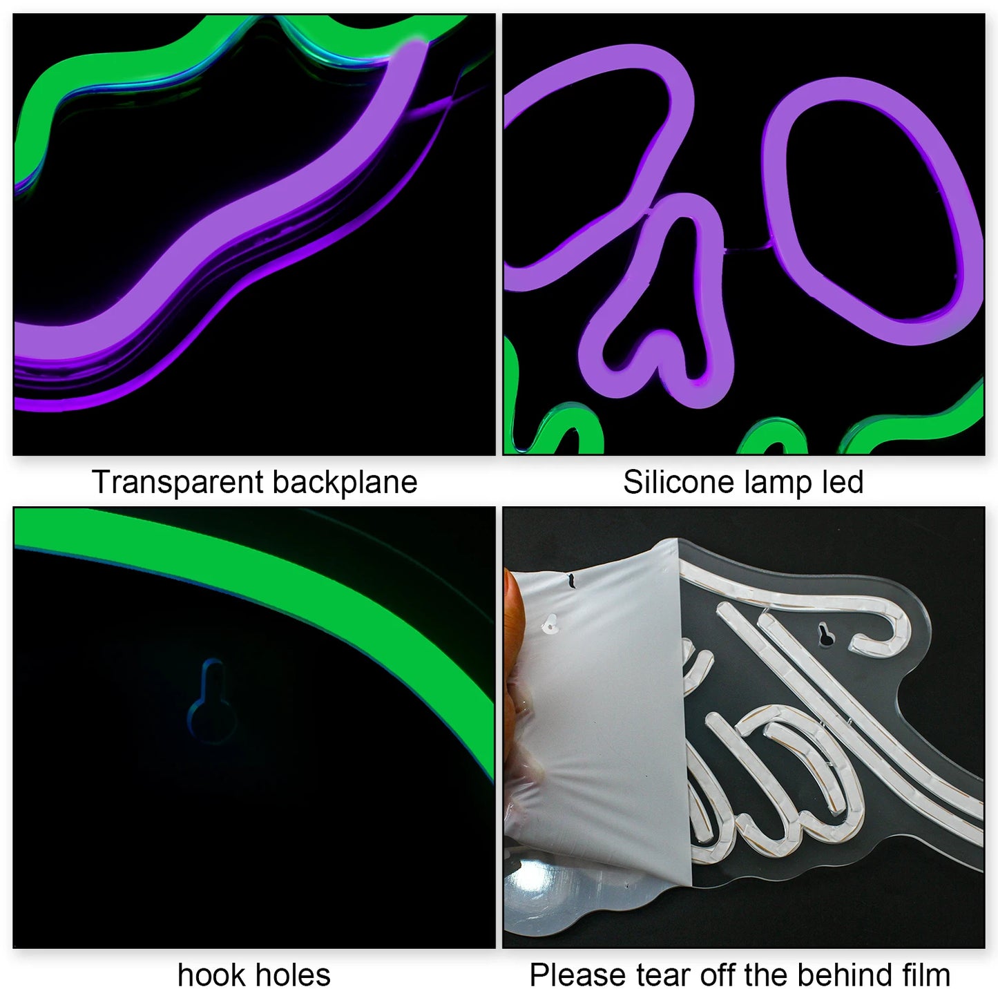 Skull Apple 5V USB LED Neon Sign - Budget Friendly