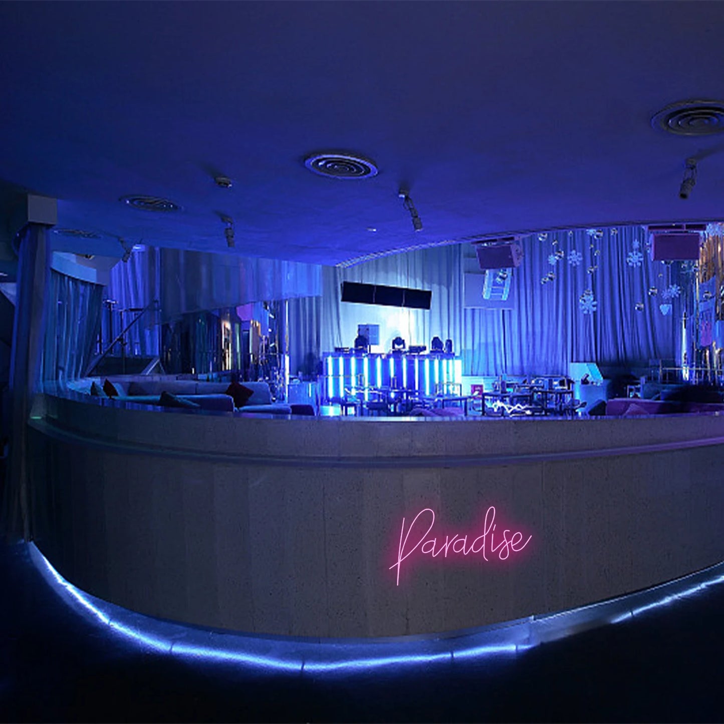 Paradise 5V USB LED Neon Sign - Budget Friendly