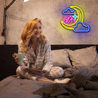 Maanwolk 5V Mini USB LED Neon Sign - Budgetvriendelijk