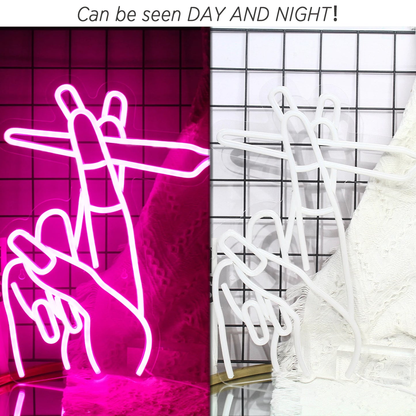 Gesture 5V USB LED Neon Sign - Budget Friendly