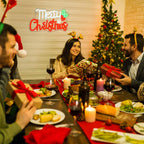 Merry Christmas – Hulst – LED-neonbord (5 V USB)
