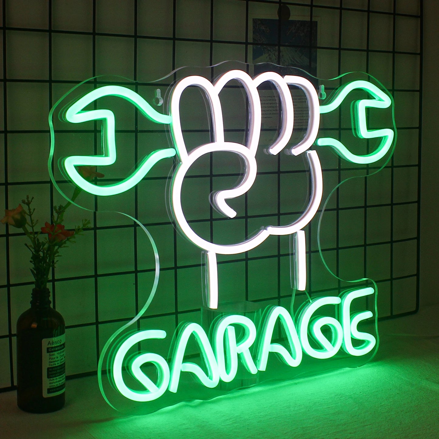 Garage 5V USB LED Neon Sign - Budget Friendly