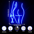 Sexy Lady 5V USB LED Neon Sign - Budget Friendly