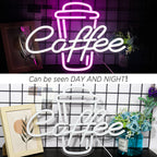 Coffee 5V USB LED Neon Sign - Budget Friendly