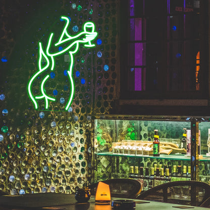 Sexy Lady 5V USB LED Neon Sign - Budget Friendly