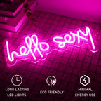 Hello Sexy – LED-neonbord (5 V USB)