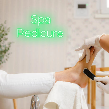 Spa Pedicure 5V USB LED Neon Sign - Budget Friendly