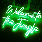 Welcome to the Jungle 5V USB LED Neon Sign - Budget Friendly