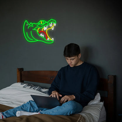 Alligator 5V USB LED Neon Sign - Budget Friendly