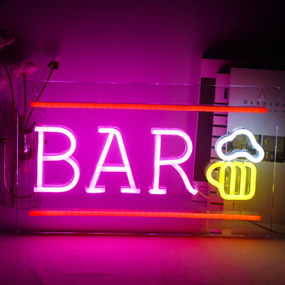 Bar 5V USB LED Neon Sign - Budget Friendly
