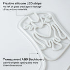 Cowboylaars – LED-neonbord (5 V USB)