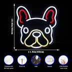 Cute Dog 5V USB LED Neon Sign - Budget Friendly