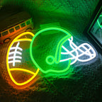 American Football Helmet 5V USB LED Neon Sign - Budget Friendly