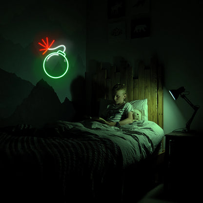 Green 5V USB LED Neon Sign - Budget Friendly